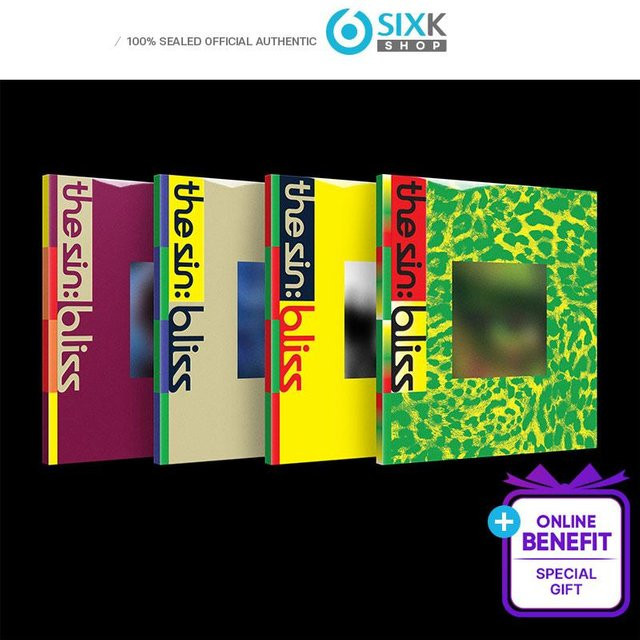 ENHYPEN THE SIN BLISS Standard-Version Album Set 4 Stück Multicolor - Bild 1