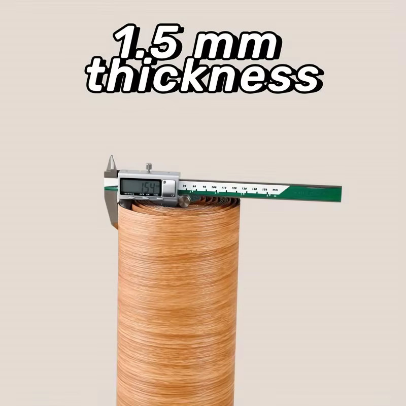 Selbstklebende Tapete in Holzoptik von ctzsoop, braun, feuchtigkeitsbeständig und schmutzabweisend für Schlafzimmer, Küche oder Boden, B/H: 40 x 1000 cm - Bild 2