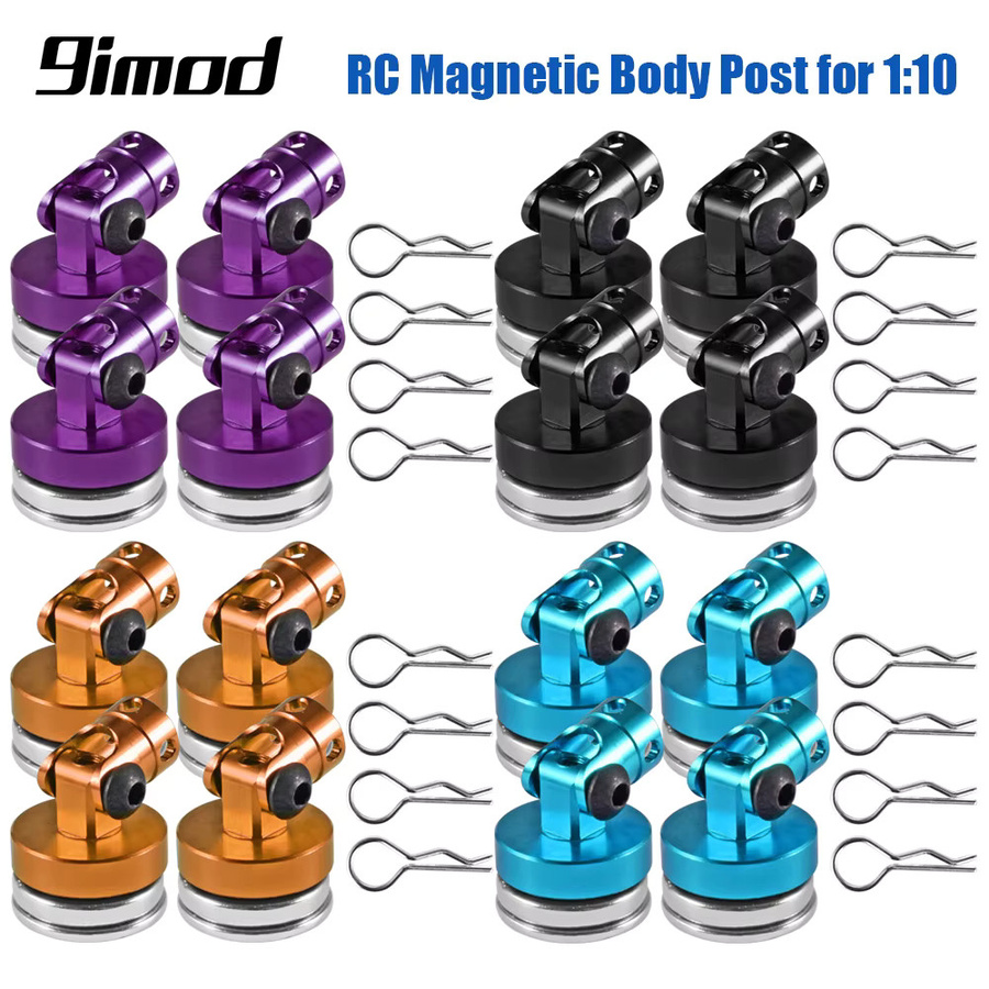 9IMOD Magnetische Karosseriepfosten, Metall, 4-teiliges Set - Bild 2