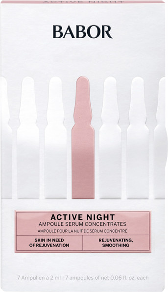 Babor Fluids FP Ampoules Active Night Serum, Gesicht, Unisex - Bild 1