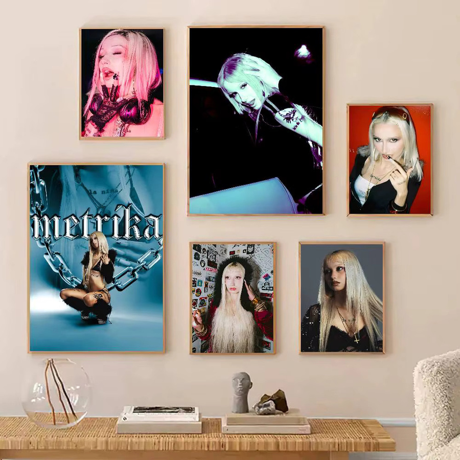 Selbstklebendes M-Metrika Poster als Wanddekoration in Mehrfarbig - Bild 3