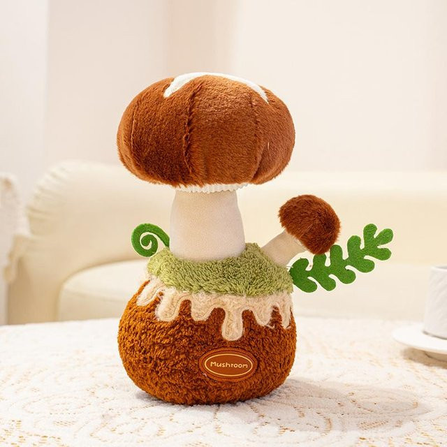 Linyi toy Stoffroter Pilz Plüschtier, Puppe, 20cm - Bild 1
