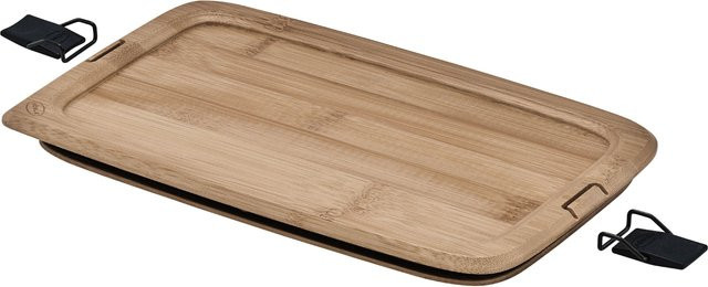 Roesle Brotzeitdeckel FLEXX 2GO aus Bambus in Beige und Braun - Bild 1