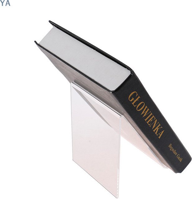 YA Acryl-Buchpräsentationsständer und Artikelhalter für Broschüren in Transparent - Bild 1