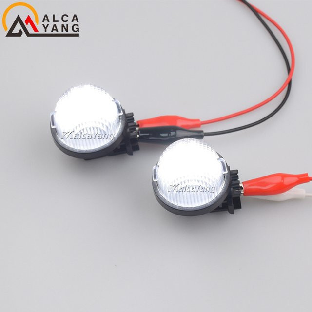 Malcayang 2er Set Weiße LED Kennzeichenbeleuchtung für Suzuki Jimmy Alto Carry Pickup Grand Vitara Swift Wagon und Opel Agila - Bild 1