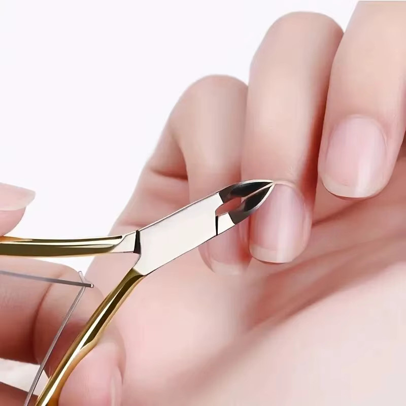 Nagelhautzange aus Edelstahl, Silber, Unisex - Bild 4