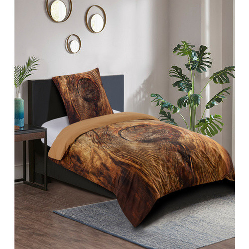 Sanilo Bettwäsche 2-teilig Rustikal Beige aus Baumwolle, B/H: 135 x 200 cm und 80 x 80 cm - Bild 3