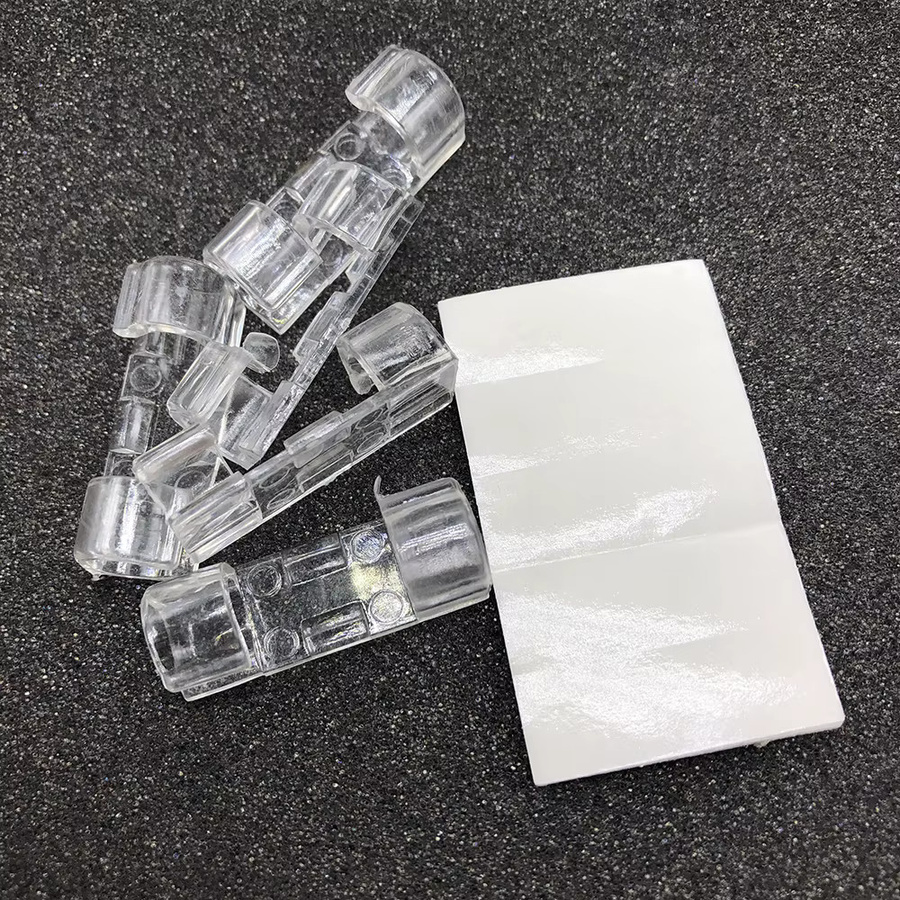 Chic Rain Kabelorganisator-Clips in Transparent für Schreibtisch und Arbeitsplatz aus ABS-Material zur Kabelverwaltung von USB-Ladekabeln und Datenkabeln - Bild 5