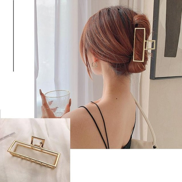 YULIN Haarspange, Metall, Geometrie, Damen - Bild 1