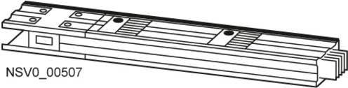 Siemens Schienenkasten BVP:261720 in Kupfer, Lichtgrau, 234 mm², 400 A, 690 V/AC - Bild 1
