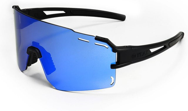 YEAZ SUNCRUISE Sport-Sonnenbrille, Vollrand, Grün, Blau, Kunststoff, Damen - Bild 1