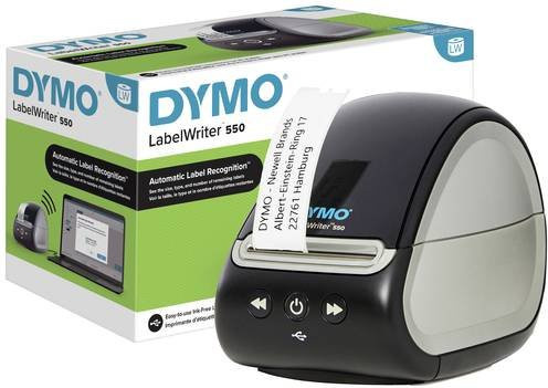 DYMO LabelWriter 550 Etikettendrucker mit Thermodirektdruck und USB-Anschluss - Bild 3
