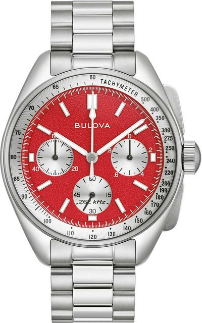 Bulova Chronograph Herrenuhr, Quarz, Edelstahl, 43 mm, 5 ATM - Bild 1