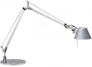 Artemide Tolomeo Mini Tavolo Tischleuchte in Silber aus Aluminium mit LED und E27 Fassung - Bild 1