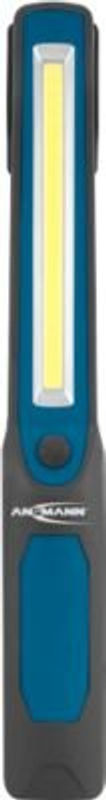 Ansmann WL250B Slim LED-Werkstattlampe in Blau/Schwarz mit Magnet und Haken, batteriebetrieben, 215 + 75 Lumen - Bild 2