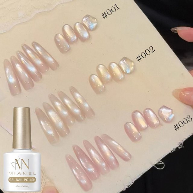 MISS MIANEL Nagellack, Nude Pink, Satin, 10 ml - Bild 1