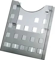 helit Prospekthalter The Grid in Grau und Transparent aus Kunststoff - Bild 1