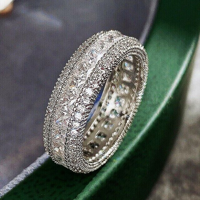 Huitan Ring, Silber, Zirkonia, Damen - Bild 1
