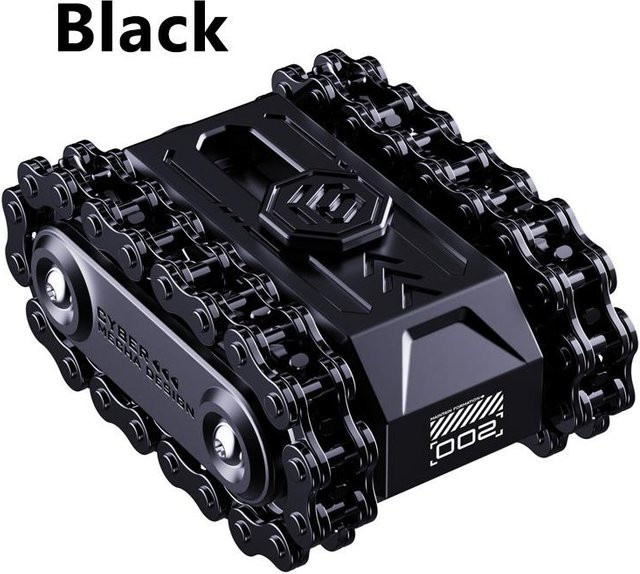 Topmix Mini-Panzer 002 EDC Fidget Toy, Stressabbau-Spielzeug, schwarz - Bild 1