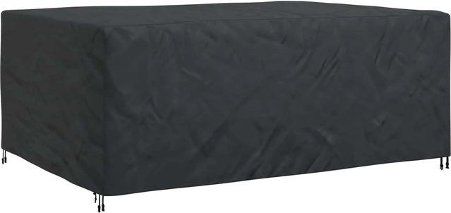 vidaXL Wasserabweisender Sofa-Möbelbezug in Schwarz, B/T/H: 280 x 204 x 106 cm - Bild 1