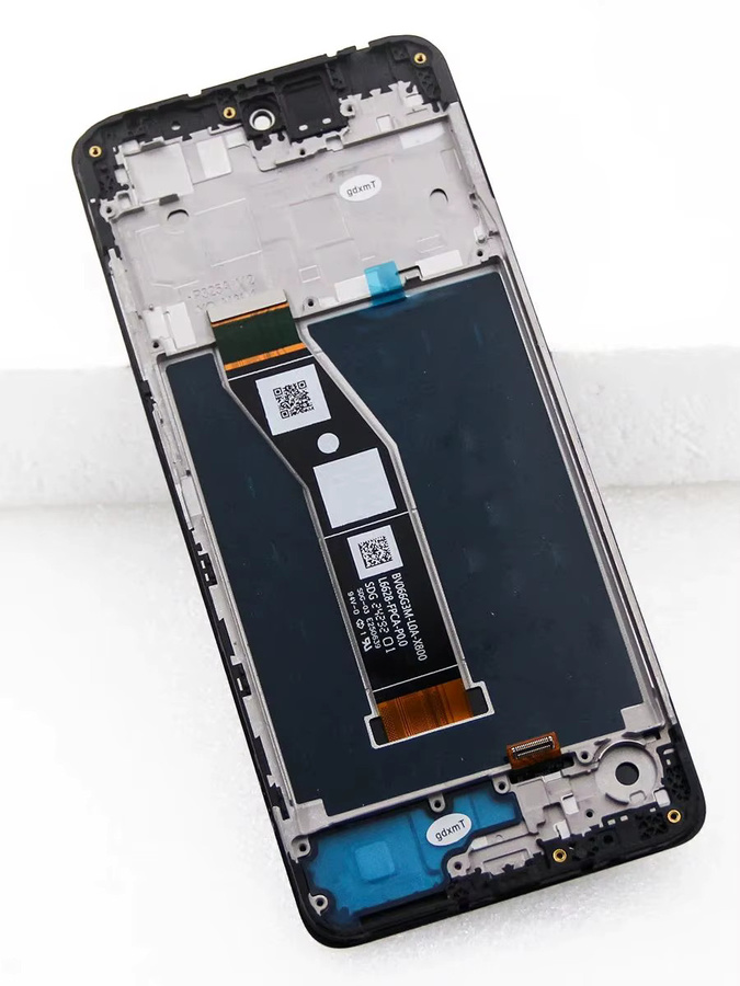 Motorola Moto G24 Power Ersatz LCD Display Touch Screen mit Rahmen in Schwarz - Bild 5