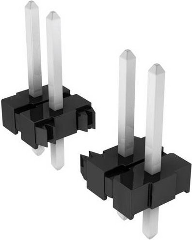 Molex Stiftleiste Standard 10-polig Schwarz mit 3,96 mm Rastermaß - Bild 1
