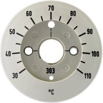 Jumo 60002452 Sollwertstellerset aus Kunststoff in Grau und Weiß - Bild 1