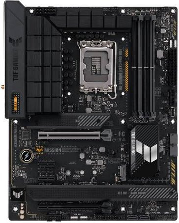 Asus TUF GAMING H770-PRO WIFI Mainboard Sockel LGA 1700 ATX DDR5 Schwarz - Bild 1