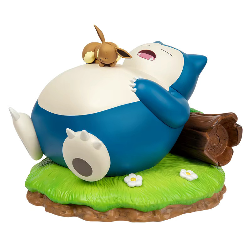 Funism Pokemon Snorlax mit Eevee-Puppen, Actionfiguren - Bild 1