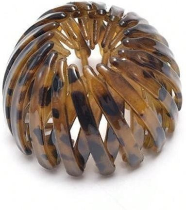 Haarclip Retro Geometrisch, Damen, Green Coffee, bunt - Bild 1