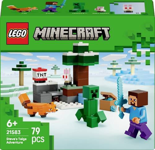 LEGO Minecraft Steves Abenteuer in der Taiga ab 6 Jahren - Bild 1