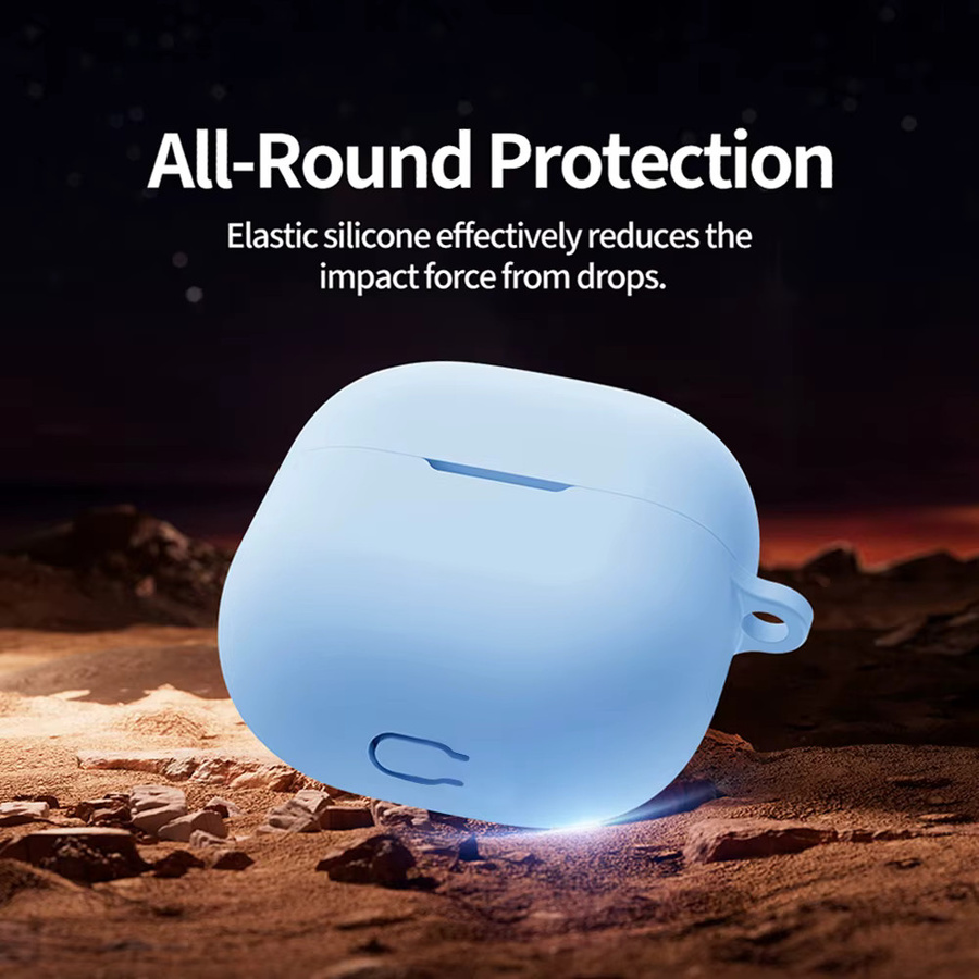 Stoßfeste Silikonhülle für Huawei FreeClip 2 mit Schutz für die Ladebox - Bild 2