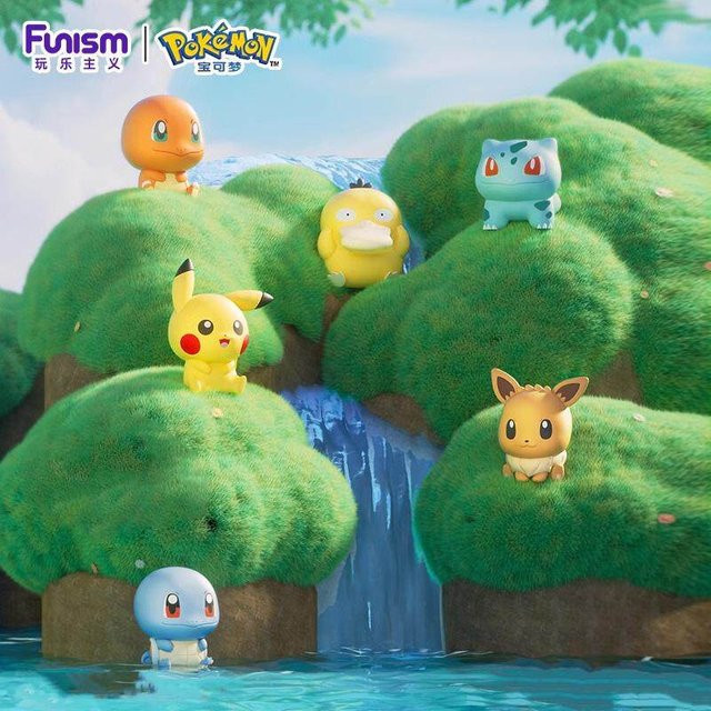 Funism Pokémon Little Adventure Collection, Anime-Figur, Mystery Blind Box - Bild 1