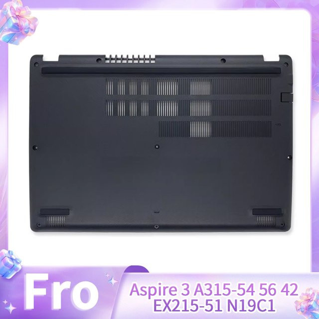 CEYYOR Ersatz-Bodenabdeckung für Acer Aspire 3 A315-42 A315-42G A315-54 A315-54K A315-56 N19C1 in Schwarz - Bild 1