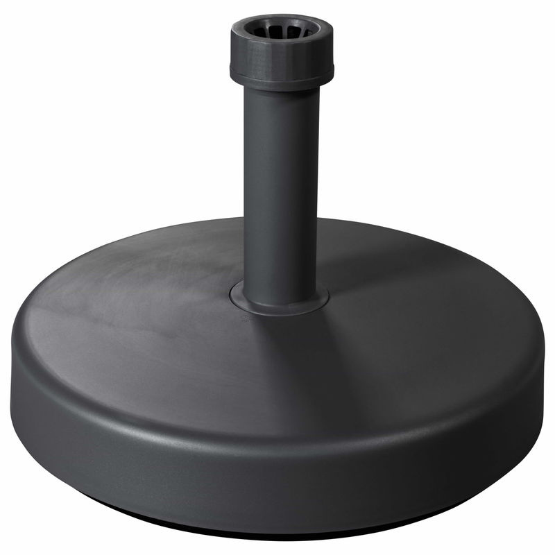 Doppler Füllsockel für Balkonschirme aus Kunststoff, Anthrazit, 25 l, für Rohrdurchmesser 54 mm - Bild 5