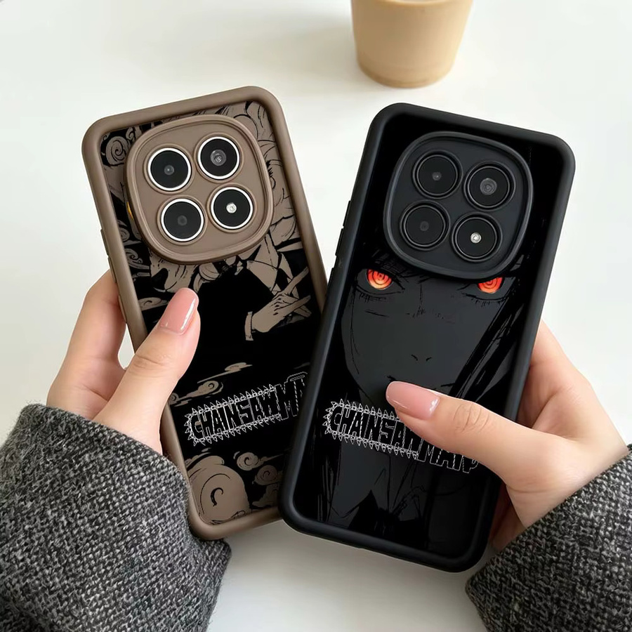 Handyhülle mit Anime Chainsaw Man Augen-Motiv für Xiaomi Redmi Note 15 14 13 13R 12 12R 11 11E 11T 11S Pro Plus 5G - Bild 1
