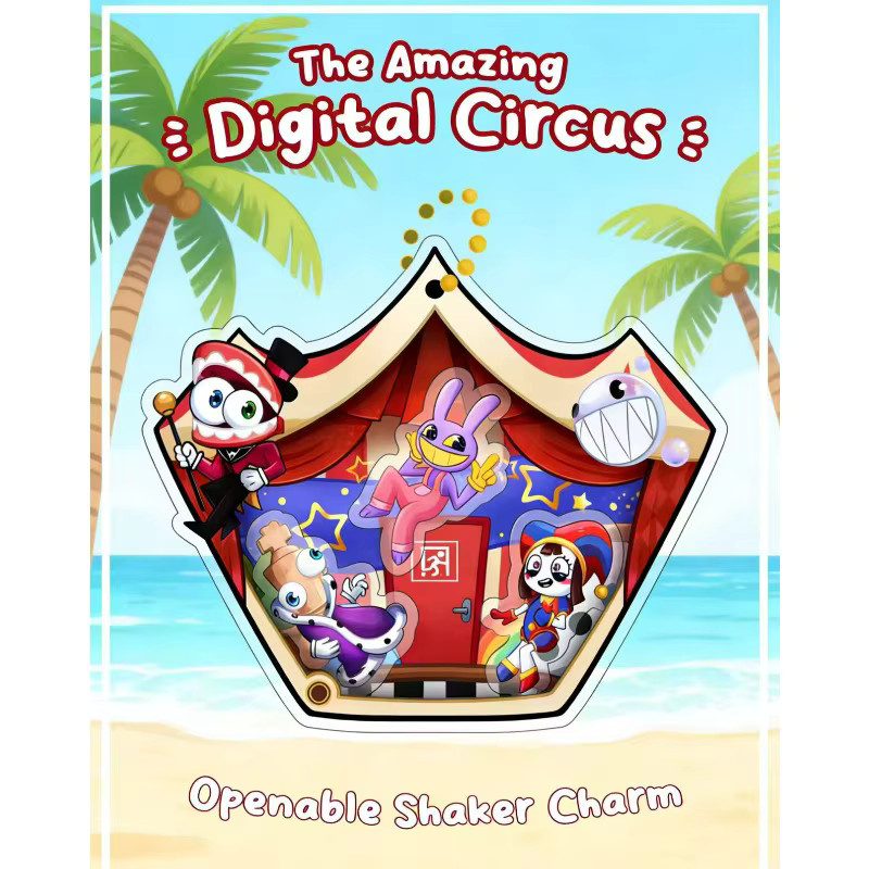 Bandai The Amazing Digital Circus Schlüsselanhänger, Acryl, Bunt / Mehrfarbig - Bild 3