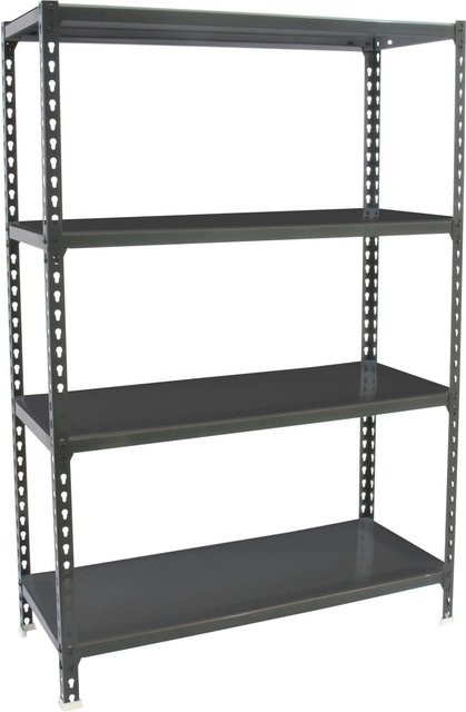 PROREGAL Schwerlastregal Mid Metal Shark in Anthrazit, H x B x T: 150 x 110 x 40 cm, mit verstellbaren Fachlasten bis 200 kg - Bild 1