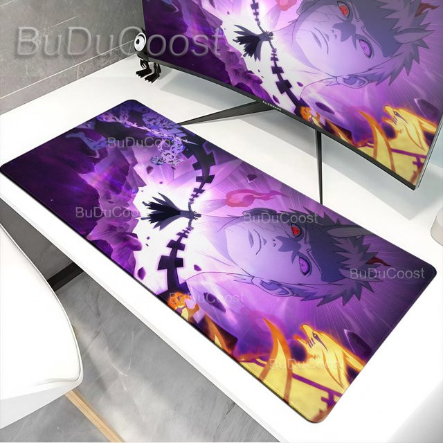 Lockedge Gaming Mousepad XXL Naruto Design Uchiha Itachi und Madara Multicolor - Bild 1