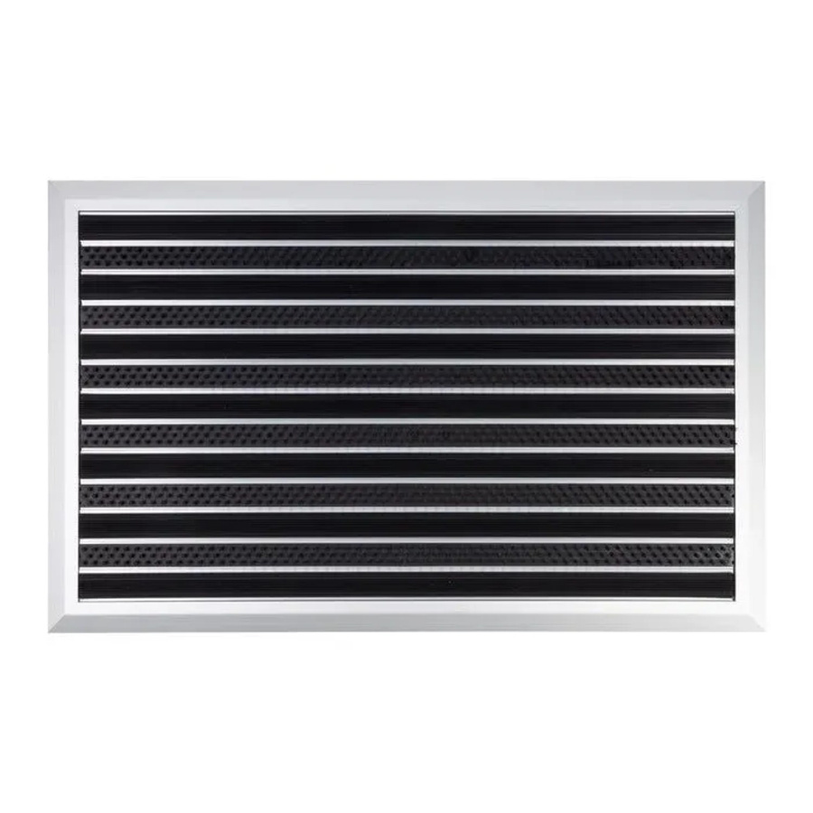 Karat Alu-Fußmatte Spectral aus Aluminium und PVC, wetterfest und UV-beständig, B/B: 54 x 83 cm - Bild 2