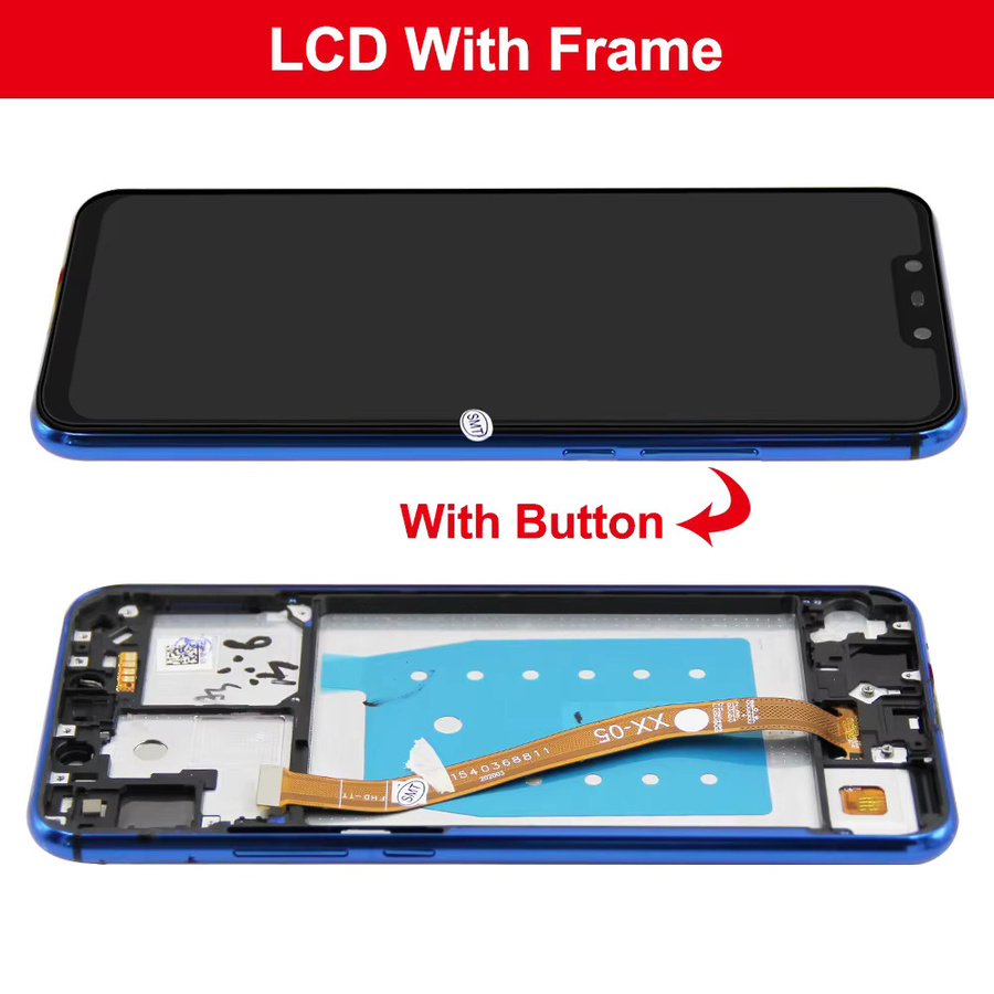 Huawei nova 3i LCD Display mit Rahmen und Touchscreen Digitizer 6,3 Zoll Ersatzteil für INE-LX1 LX2 AL00 - Bild 4