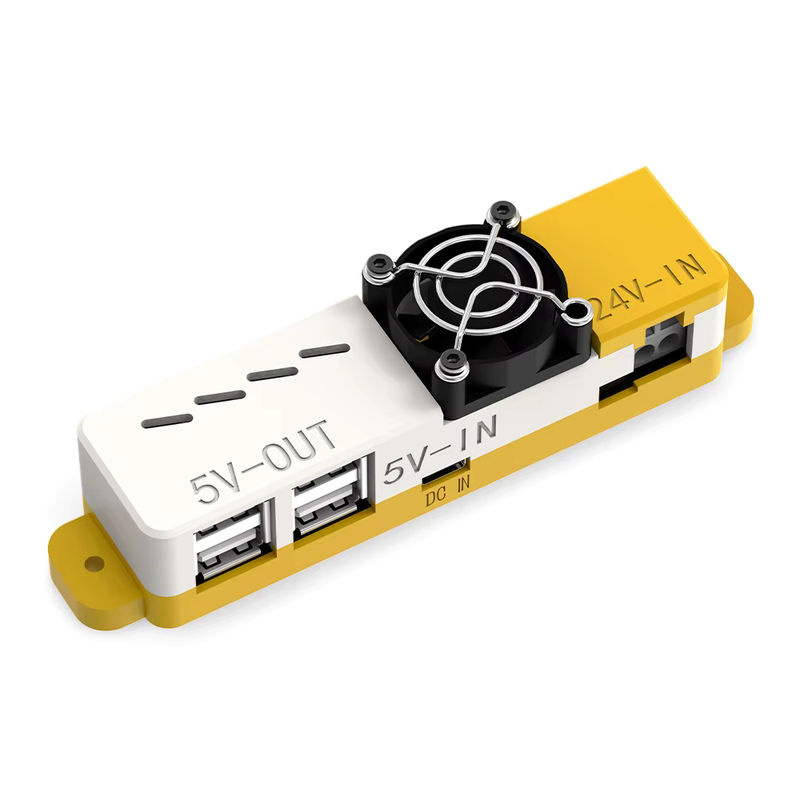BIGTREETECH K Hub-Netzteilmodul in Schwarz mit aktivem thermischem Management und USB-Splitter-Expander für Voron Klipper 3D-Drucker - Bild 2