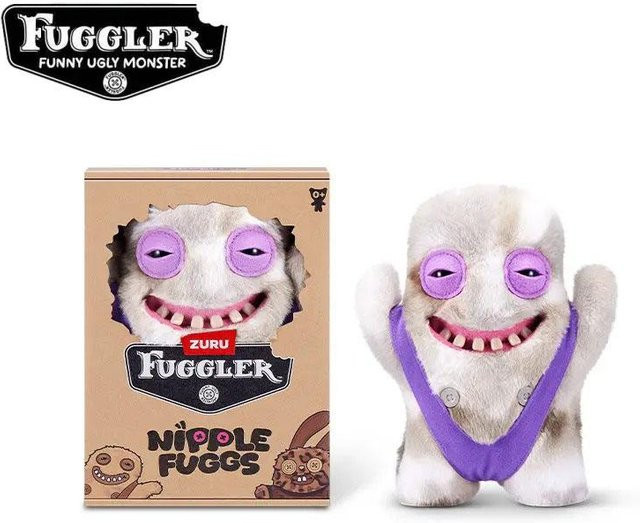 Fuggler Lustige Hässliche Monster Plüschtiere, beige, ab 14 Jahre - Bild 1