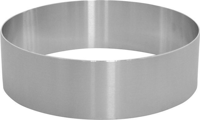 Schneider Dessert- und Tortenring aus Edelstahl in Silber, Höhe: 7 cm, Durchmesser: 24 cm - Bild 1