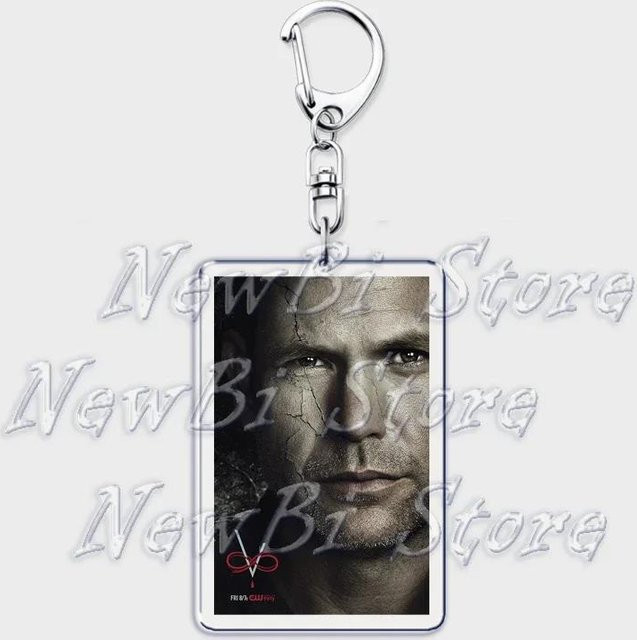 CHIC STUDIO Schlüsselanhänger The Vampire Diaries, gray, Unisex - Bild 1