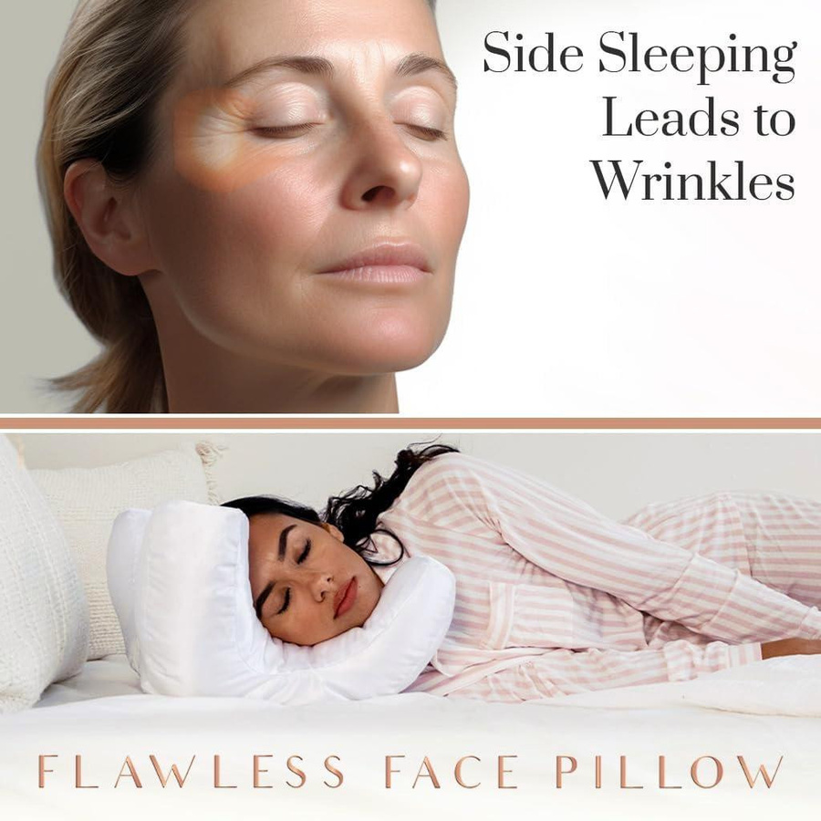 Four Claw Beauty Pillow Anti-Falten und Anti-Halsfalten Schlaf-Kissen für Kopf und Nacken - Bild 3