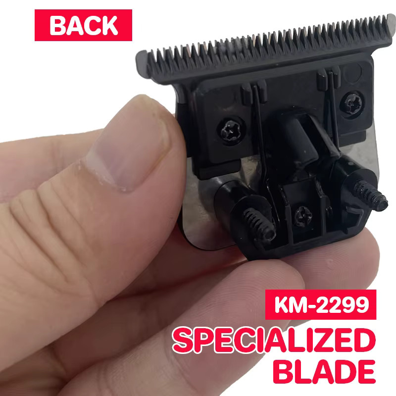 Kemei Ersatzklingenkopf für Haarschneidemaschine KM-2299 - Bild 3
