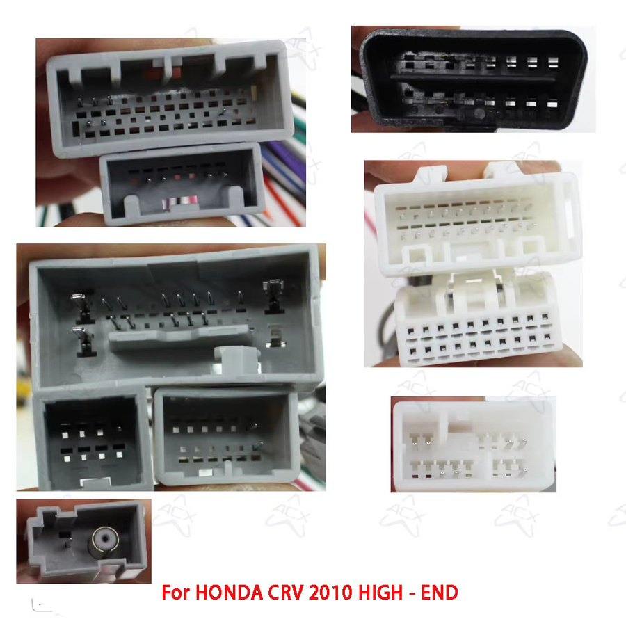 KARUISI Autoradio-Kabelsatz für 2010 Honda CRV mit CANBUS-Box, 16-Pin Kabeladapter für 2DIN Head Unit Stereo-Stecker - Bild 2