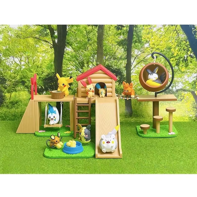 Bandai Pokémon Wald-Kindergarten Blindbox-Spielzeug, Anime-Actionfiguren - Bild 3