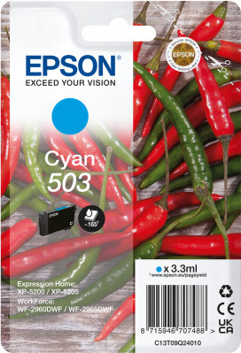 Epson 503 Chillies Cyan Druckerpatrone - Bild 1